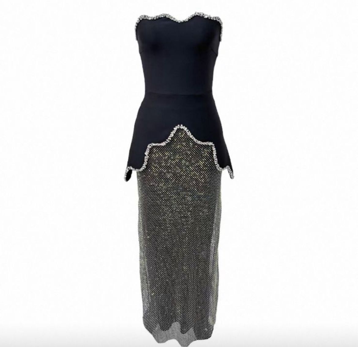 Crystal Bandage Two Piece Set