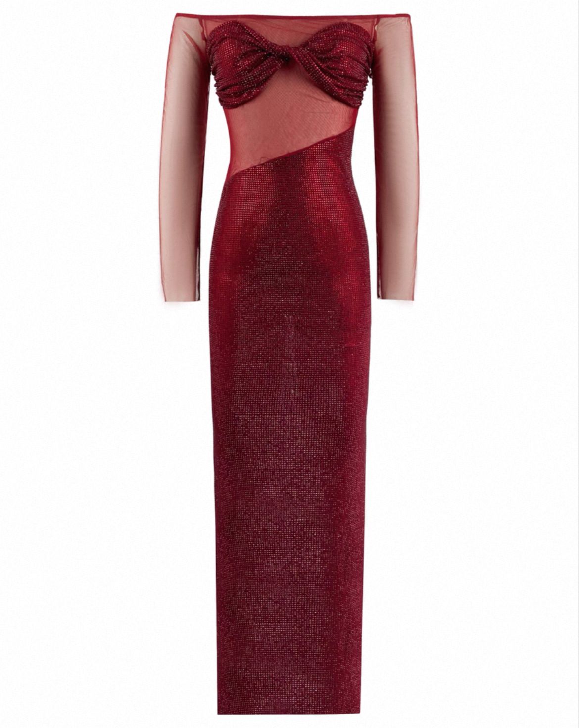 Off Shoulder Maxi Dress