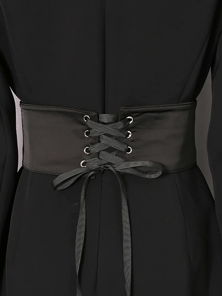 Long Sleeve Embellished Neck Maxi Dress Black 10