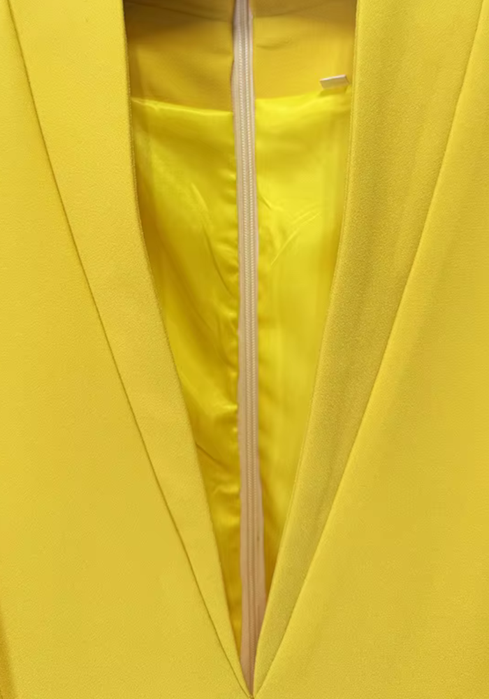 Long Sleeve Scalloped Hem Maxi Dress Yellow 10 Long Sleeve Scalloped Hem Maxi Dress Yellow 10