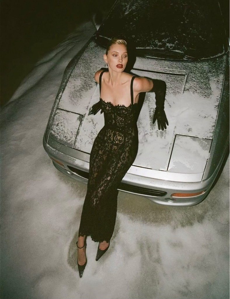 Lace Bustier Midi Dress black scene Lace Bustier Midi Dress black scene